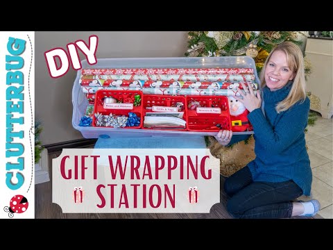 VIDEO]: How to Store Gift Wrap (Part 7 of 9 Home Office Organization Series)