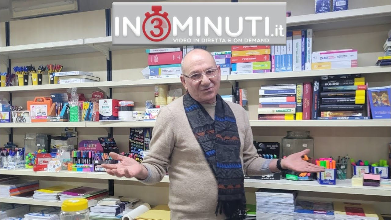 Chiude lunedì la storica libreria Deleo, 🎥 Gero Deleo e la moglie Anna
