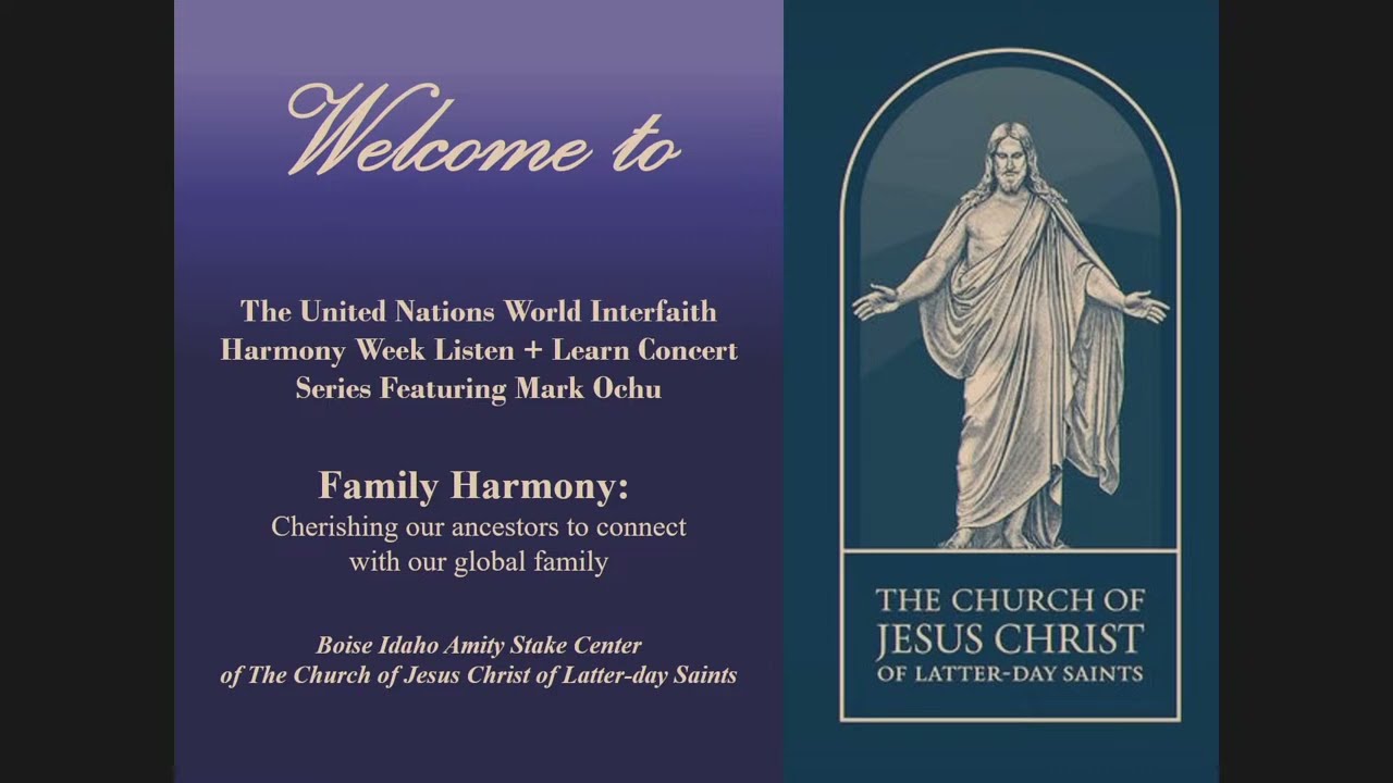 United Nations World Interfaith Harmony Week: Mark Ochu Listen & Learn Piano Concert Feb 2024