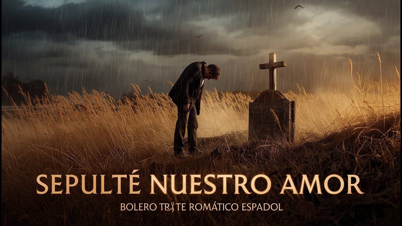 Sepulté Nuestro Amor – Bolero Triste Romántico Español | Canción Triste de Amor Perdido