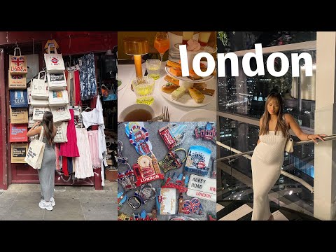 A week in London - markets, fun restaurants + exploring the city!