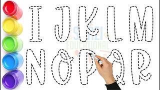 ABC Handwriting Practice: Learn Letters I, J, K, L, M, N, O, P, Q, R