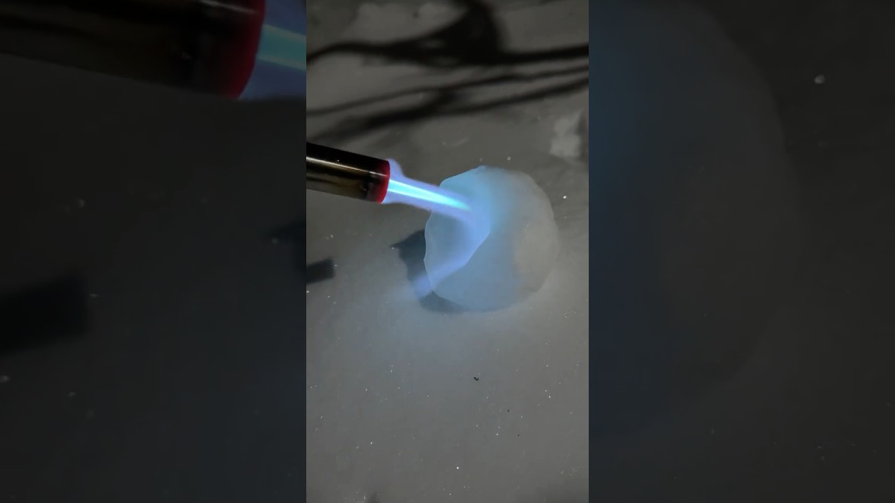 СНЕГ vs ГАЗОВАЯ ГОРЕЛКА кто кого