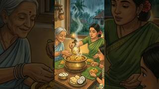 Rainy Day Jackfruit Biryani 🌧️🍈 | Cozy Village Food ASMR #asmr #ghiblistyle #villagelife