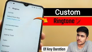 How To set any Part of A Song as Ringtone On Android ⚡ | Set Ringtone of ANY DURATION On Realme