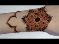 Easy latest holi special mehndi design for back hand ll new begginer trending mehndi design l mehndi