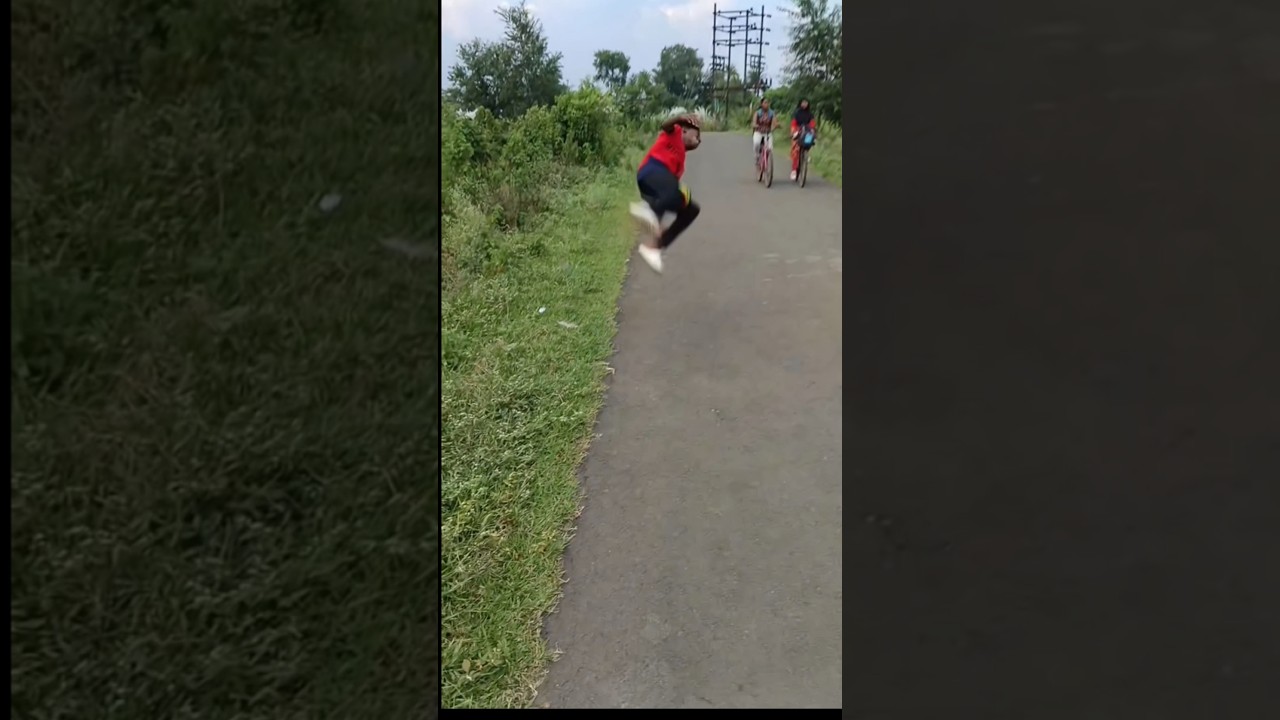 side flip stunt video 😱||