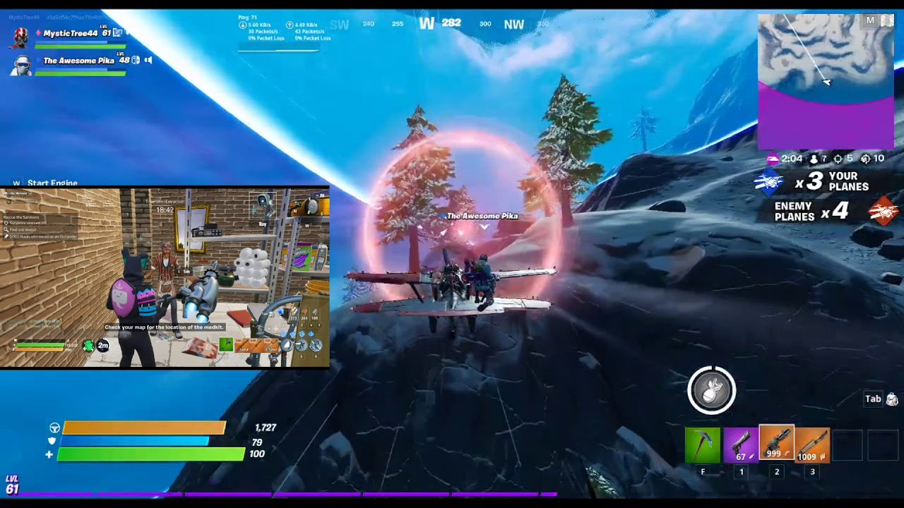 Every time I collect a medkit - Fortnite Air Royale