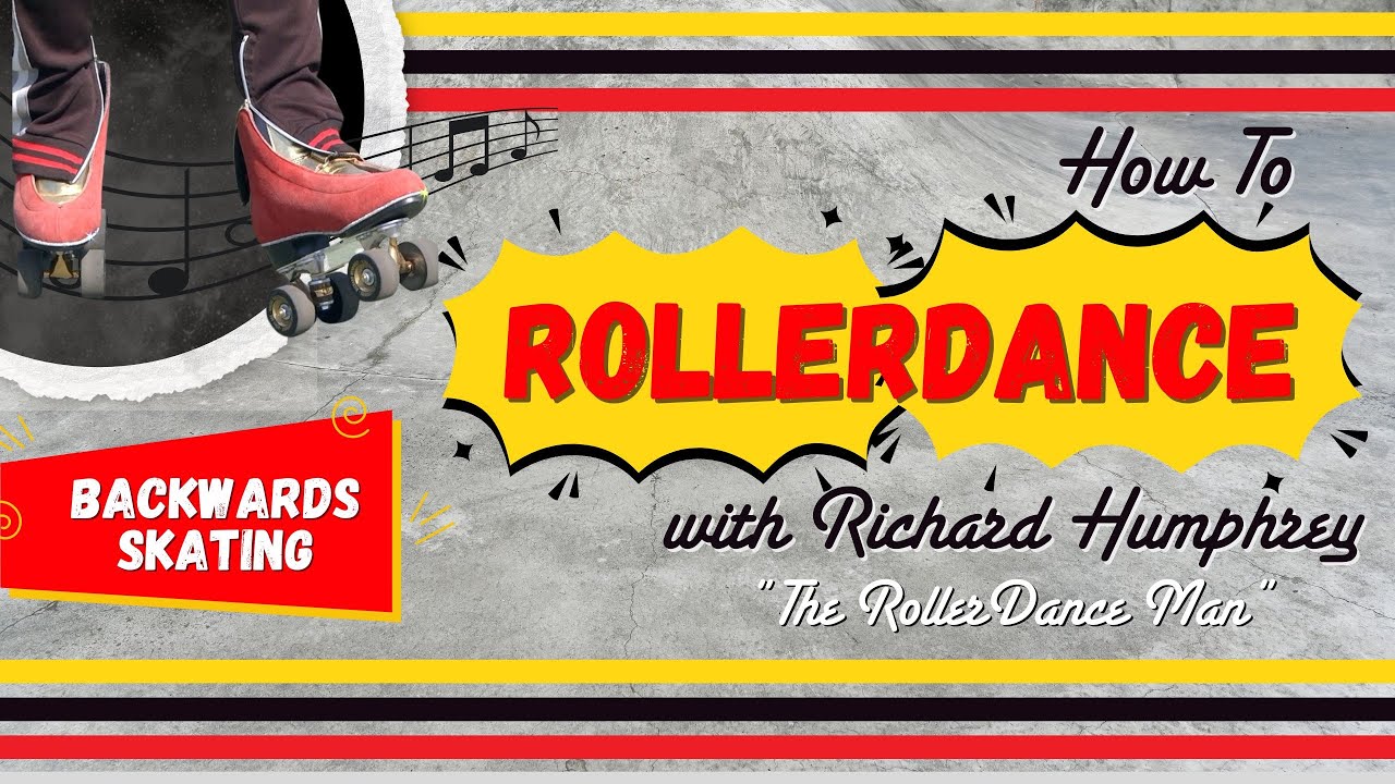 Learn How to Roller Dance for Beginners  |  Part 1 - Backwards Skating