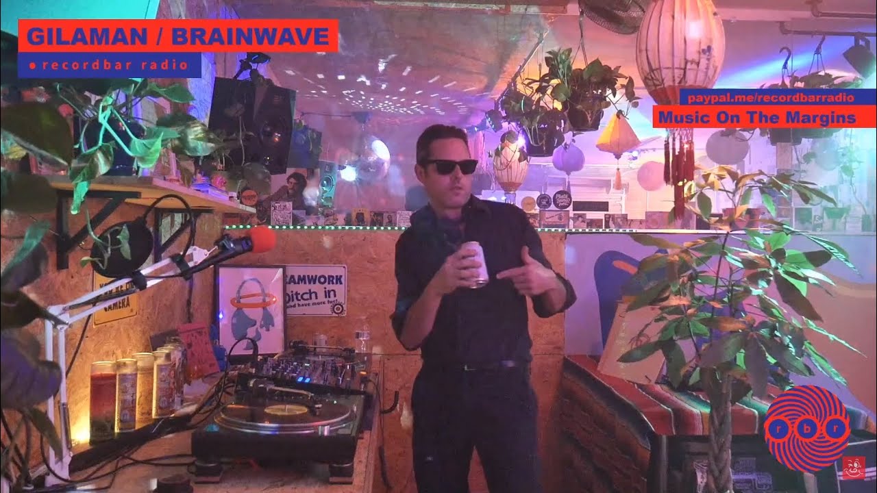 Gilaman - Brainwave | Recordbar Radio | Techno Vinyl DJ Set