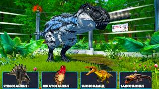 Playing as T-REX in Jurassic Clash Primal Dino Sim! (Part 3) screenshot 1