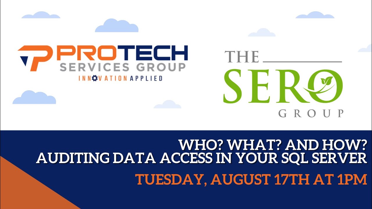 Who? What? And How? Auditing Data Access in Your SQL Server - YouTube