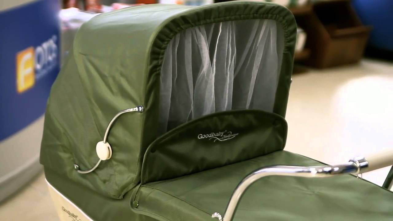 Ретро коляска 2 в 1 Geoby C605