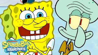 SpongeBob & Squidward at the Krusty Krab WITHOUT Mr. Krabs 😅 | 30 Minutes | SpongeBob