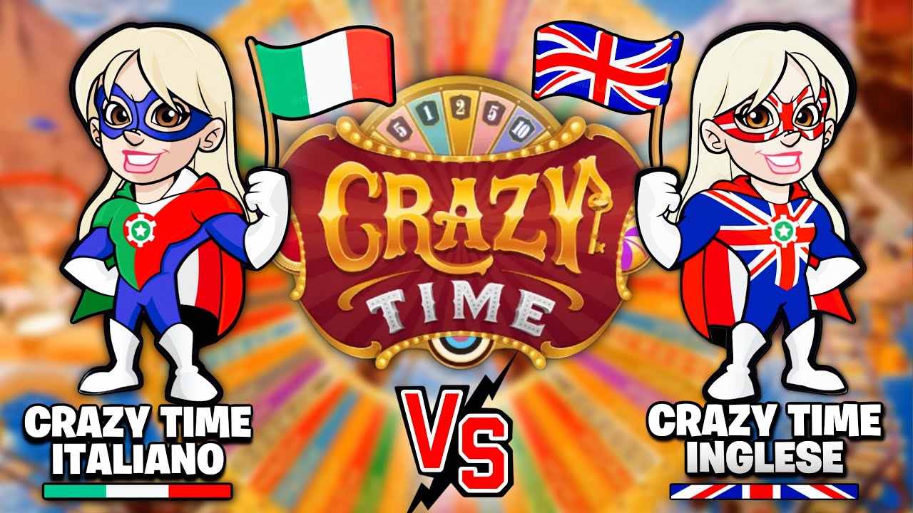 Crazy Time Italiano o Inglese: Quale PAGA Meglio? (TEST REALE)