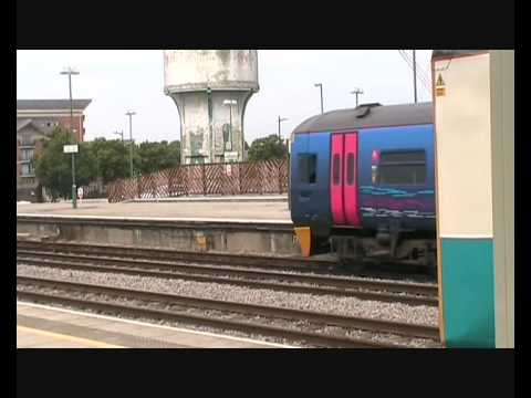 Trains at Cardiff Central Station - YouTube