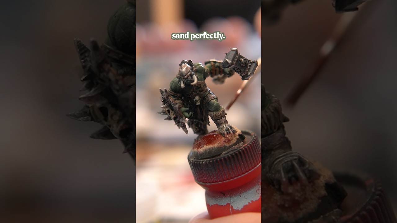 Painting a D&D Orc from this Mythical Encounter kit