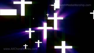 Cross Purple Christian Worship Loop Video screenshot 5