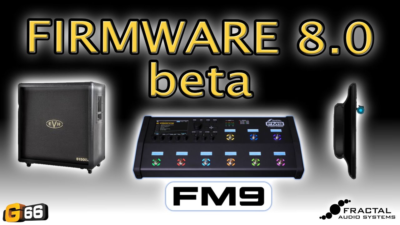 Ya tenemos BETA del nuevo FIRMWARE 8.0 para la FM9 - YouTube