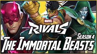 Immortal Beasts Explained | Comic Origin | Marvel Rivals