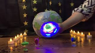 Five little men in a flying saucer