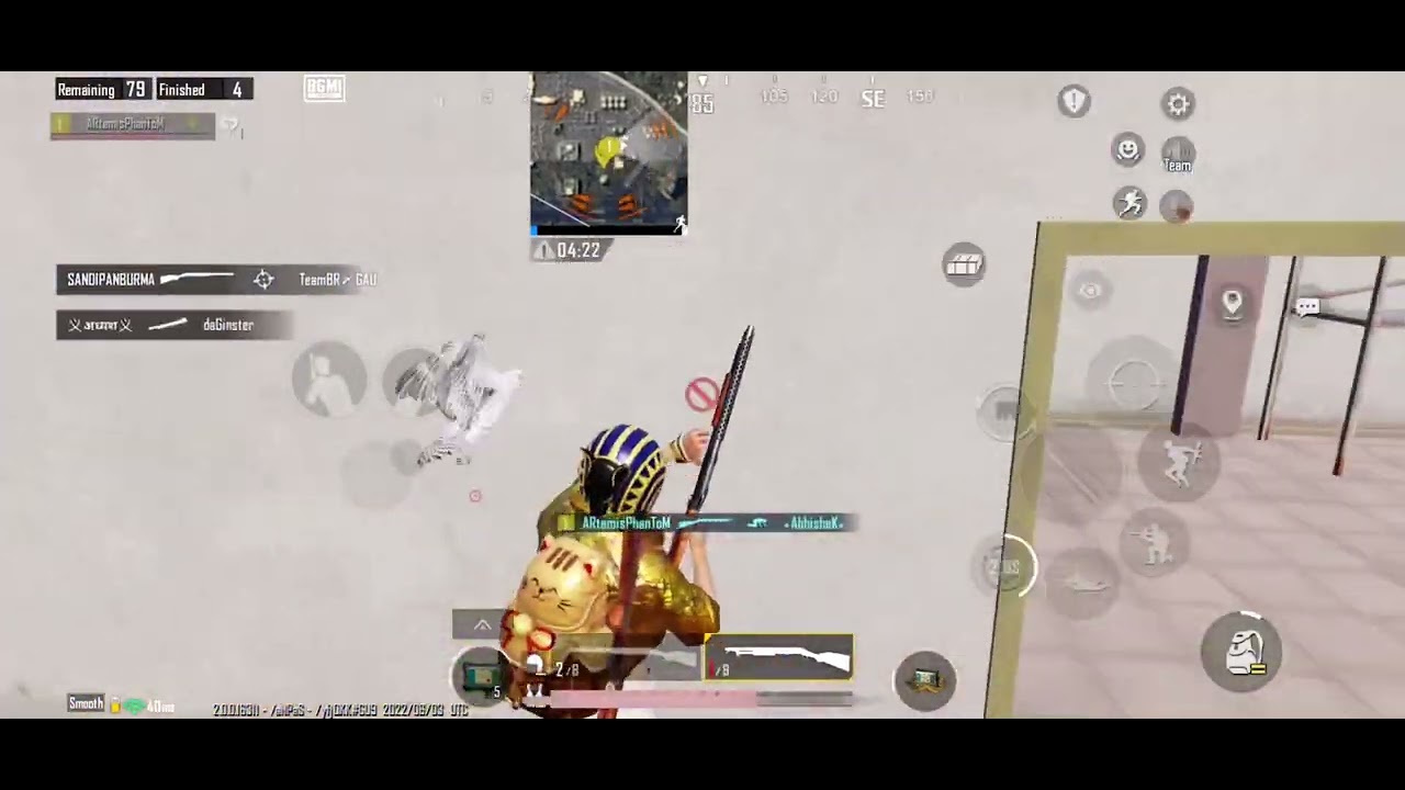 SHOTGUN SE 1 V 4 NHK????🔥🫡