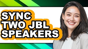 How To Sync Two JBL Speakers - Step By Step