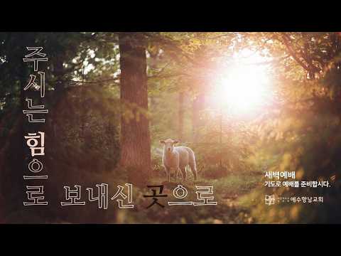 2026.4.6 (월) 새벽예배ㅣ유명진 목사ㅣ닫힌 방, 닫힌 마음에 찾아오신 은혜ㅣ요한복음 20장 19-31절