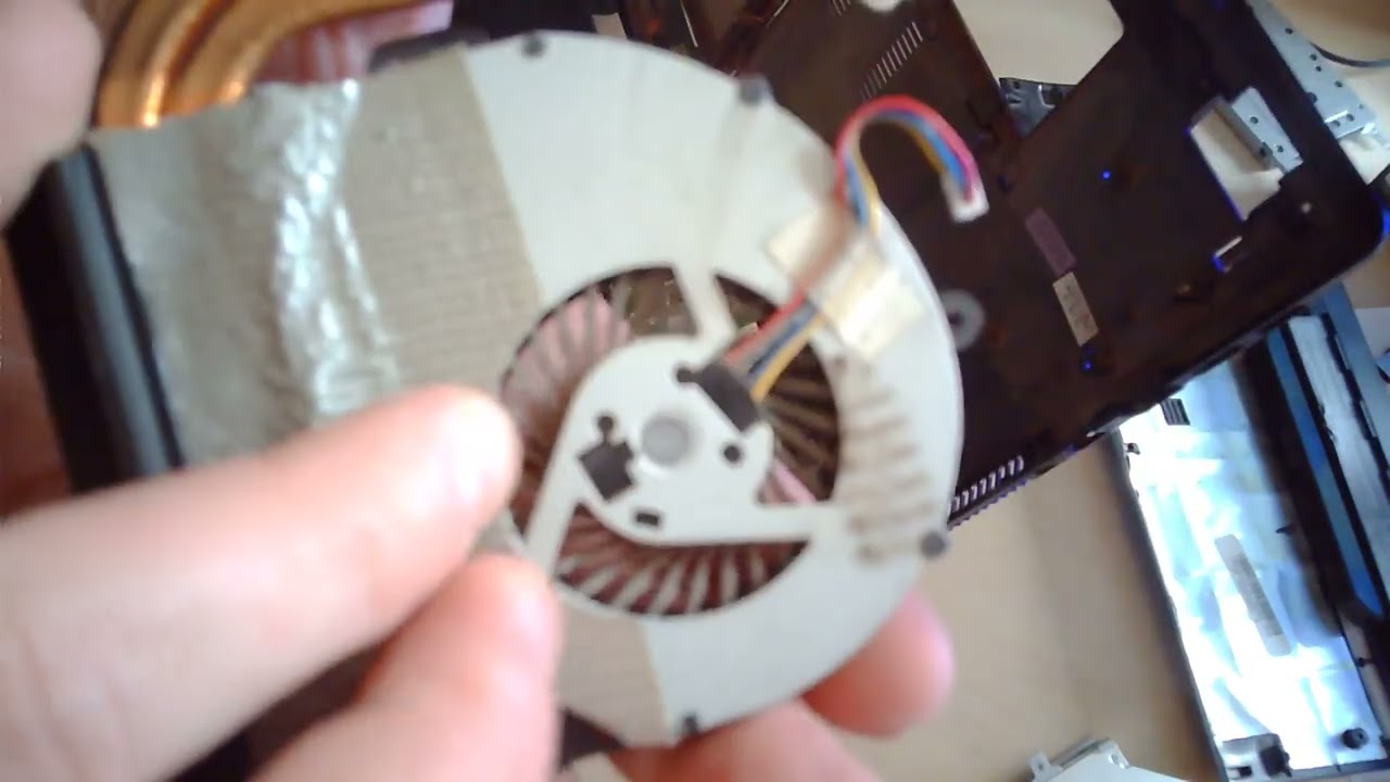 Кулер с радиатором Asus K53S