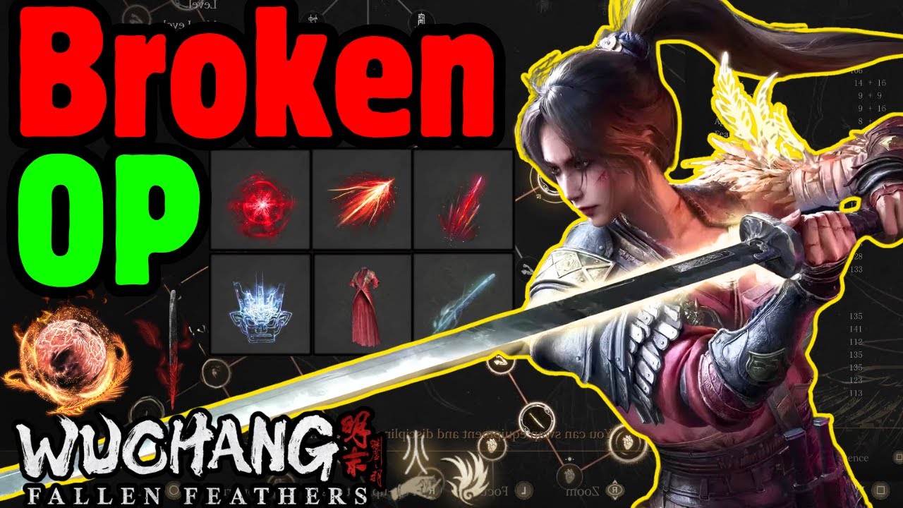 MOST OP LONGSWORD BUILD in Wuchang Fallen Feathers