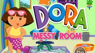 Dora Messy Room Game Walkthrough Review #games #gameplaywalkthrough #gameplay #cleaning #gamereview screenshot 3