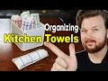 All About Kitchen Towels (5 Folding and Organizing Options)