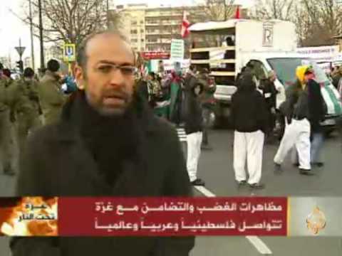 ألفي شخص يقفون ضد الهجمات الإسرائيلية بالنرويج