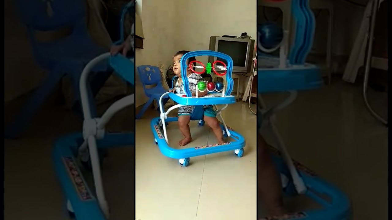 Walker Baby/Smart Baby/Sweet baby Girl(Vritti)🥰/Healthy baby/Entertainment Video.