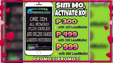 1 sim load to all networks