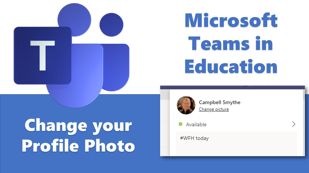 Microsoft Teams How To Change Your Profile Picture Youtube microsoft teams how to change your profile picture