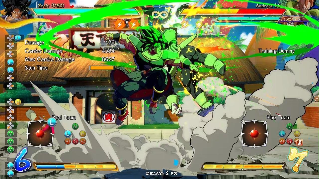 72 hit TOD combo as DBS Broly