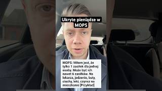 Ukryte pieniądze w MOPS