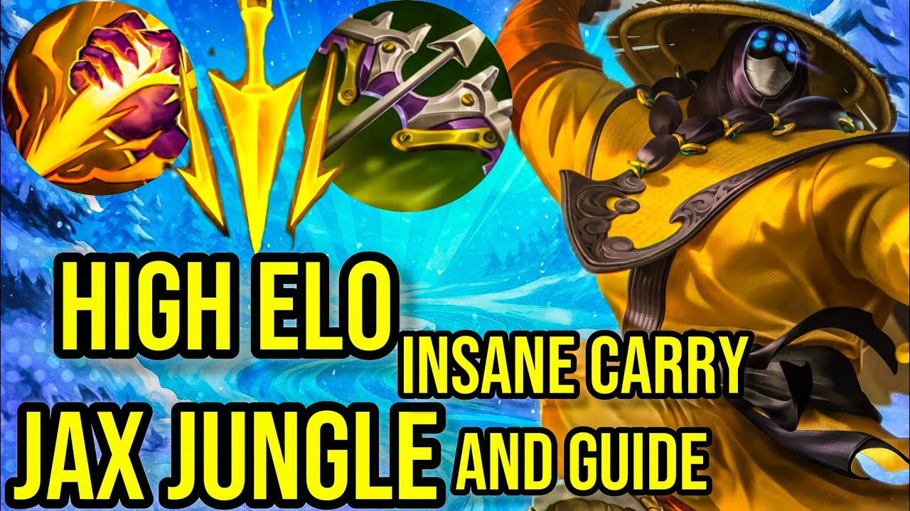 Этот гайд по джунглям для высокого уровня Эло Джакса просто сводит с ума 