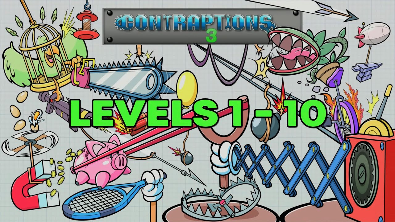 Contraptions 3 - European Version Levels 1 - 10 PS4