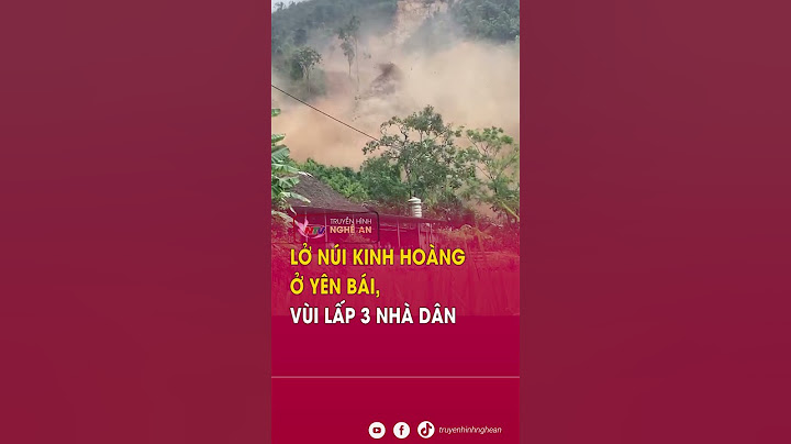 Lở núi kinh hoàng ở Yên Bái, vùi lấp 3 nhà dân