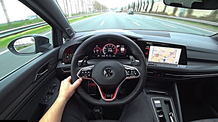 The New Volkswagen Golf 8 GTI 2024 Test Drive