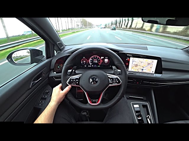 Neues Digital Cockpit Sport im Golf 8 GTI (Digitaler Tacho im GTI Look) &  Lenkrad im ersten Test 