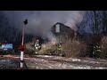 Firefighters battle blaze in Moosic