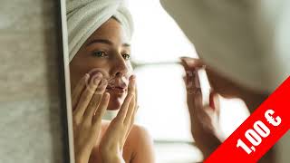 Minimalist Mirror Beauty — Soft Morning Self-Care | HD Stock Video 1920x1080 screenshot 4