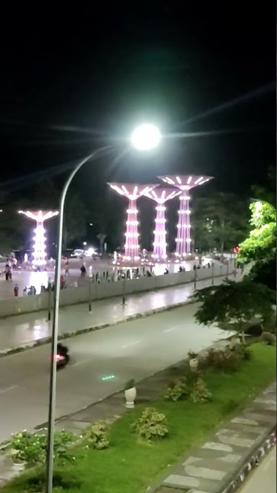 Kota Tenggarong Saat Malam Hari #short #fyp #kutaikartanegara #tenggarong #IKN #Tamankotaraja