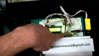 Samuel Aaron Ward's Joystick-Input / LCD-Output Using a PIC16F684