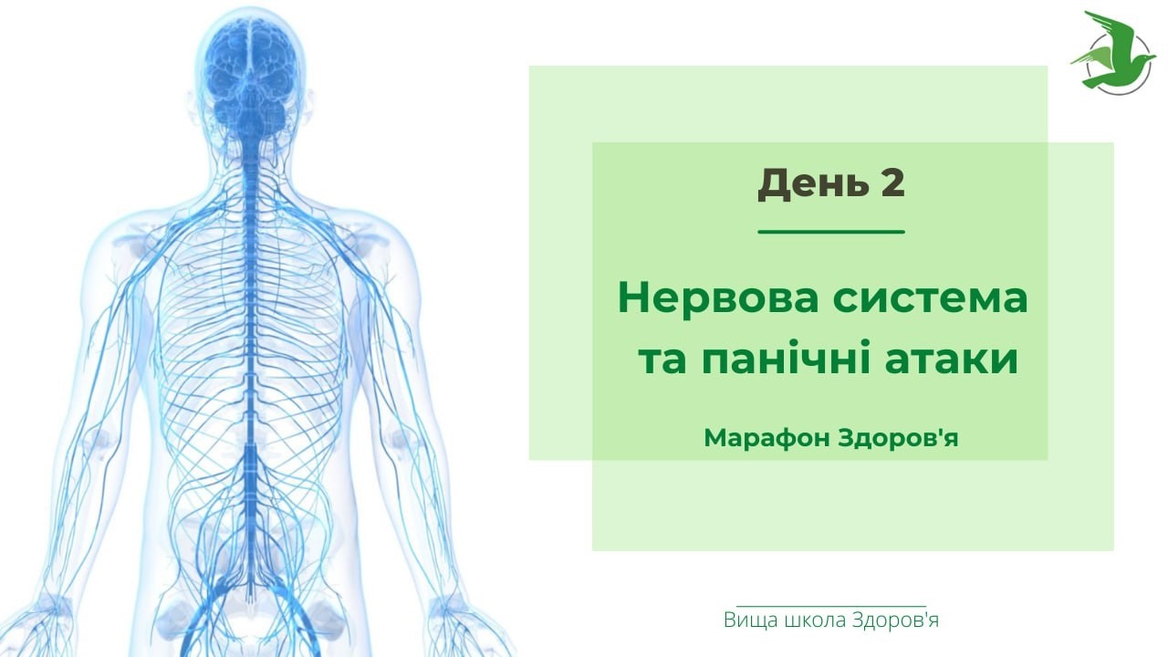 День 2. Стрес та панічна атака. Ефективні та швидкі кроки для виходу із цих станів! Марафон Здоровʼя