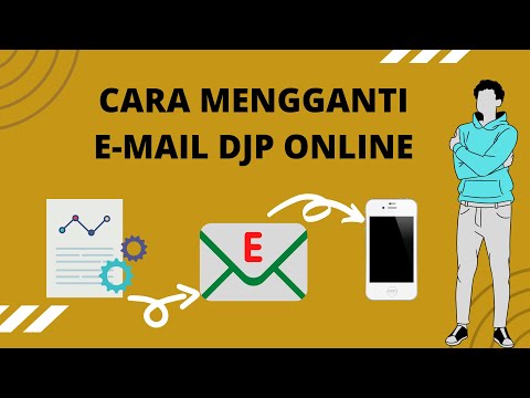 CARA MENGGANTI EMAIL DJP ONLINE