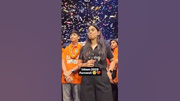 udaan 2025 farewell 💔💔 #physicswallah #pwmotivation #education #shorts #pw #pwains #udaan #trending
